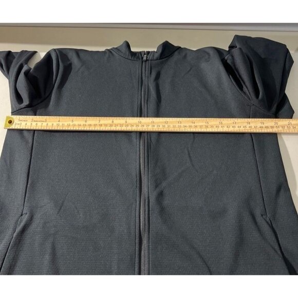 Nike Dri-Fit Mens Full-Zip Jacket L Black Polyester Lightweight Athletic Wear - Picture 9 of 12